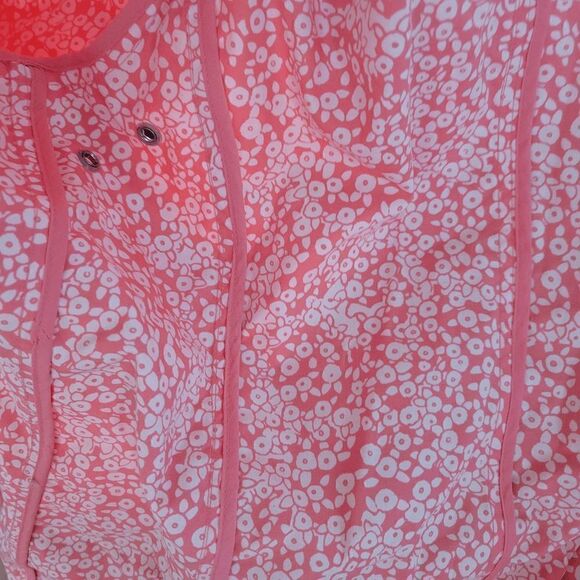 Gap womens coral water resistant coat button down jacket size M - Picture 8 of 11